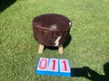 Cowhide Footstool 11