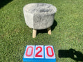 Cowhide Footstool 20