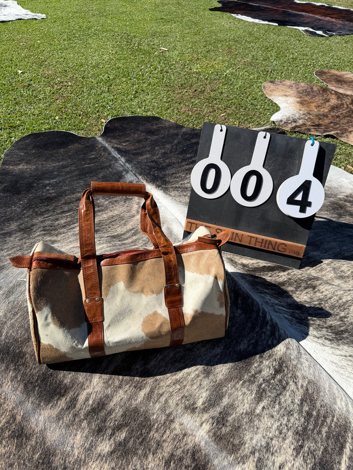 Cowhide Duffel Bags - Scott