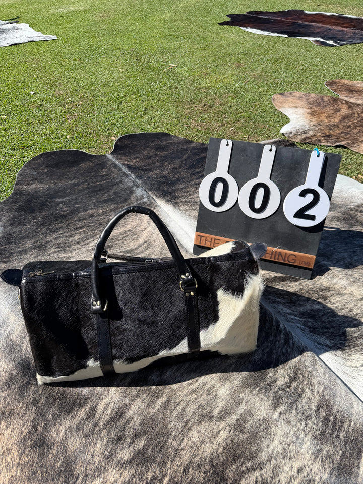 Cowhide Duffel Bag - Claudia
