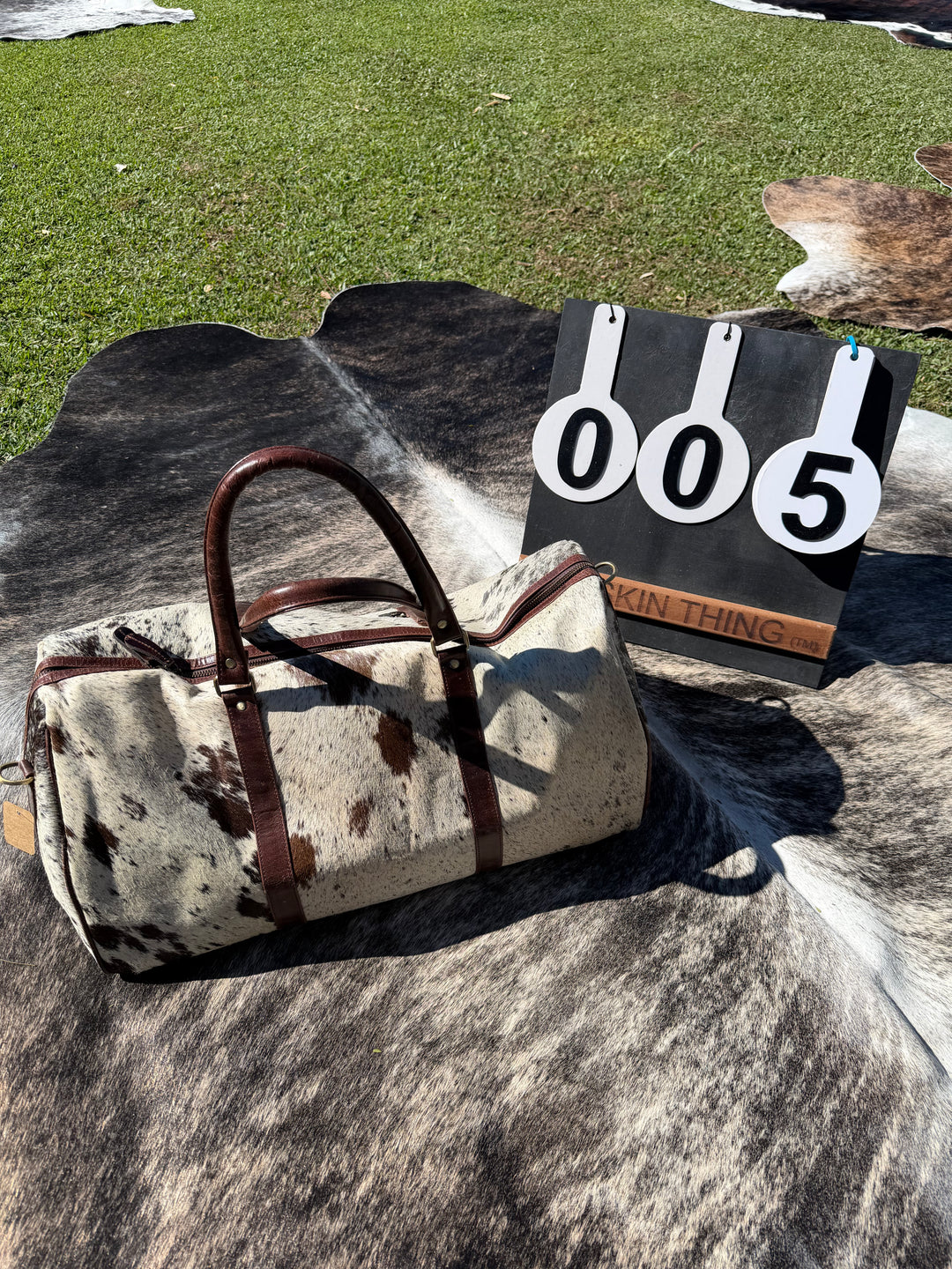 Cowhide Duffel Bag - Benjamin