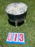Cowhide Footstool 13