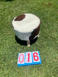 Cowhide Footstool 16
