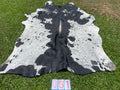 Cowhide 01 Black White and Reddish