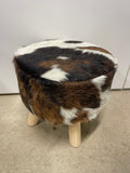 Cowhide Footstool 10