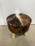 Cowhide Footstool 27