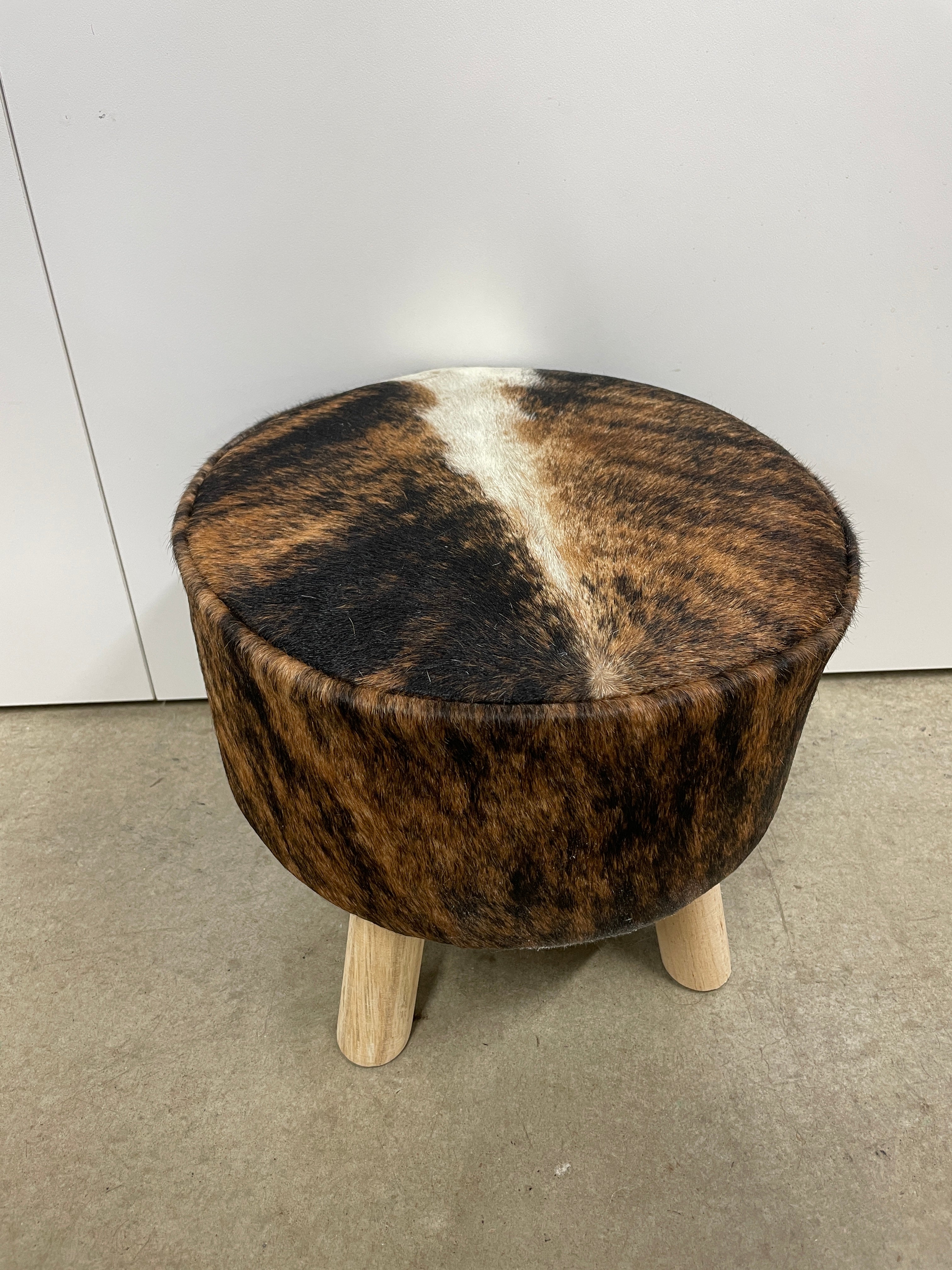 Cowhide Footstool 27