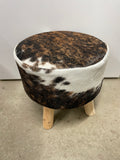 Cowhide Footstool 38