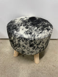 Cowhide Footstool 40