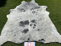 Cowhide 02 Grey Salt and Pepper Speckled