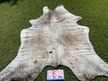 Cowhide 52 Mocha with Tan and Black Spots