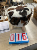 Cowhide Footstool 15