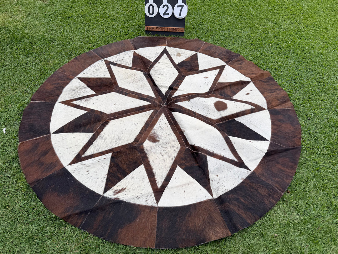 Cowhide Patchwork Rug - 027