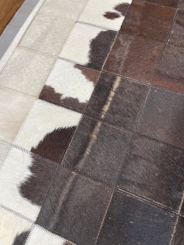 Cowhide Patchwork Rug - 020