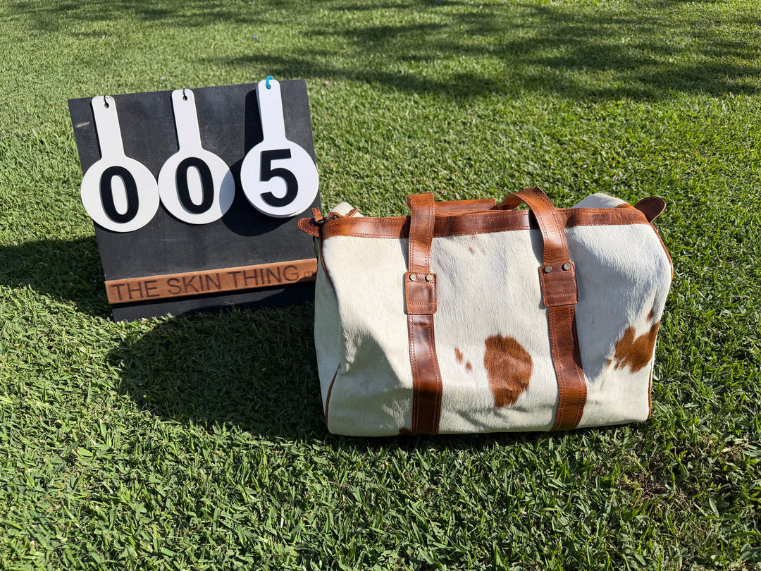 Cowhide Duffel Bags - Scott