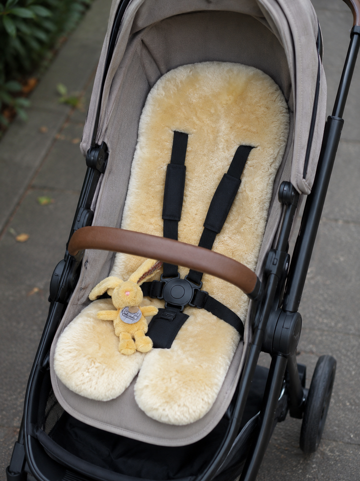 Sheepskin Rug - Baby Stroller Liner