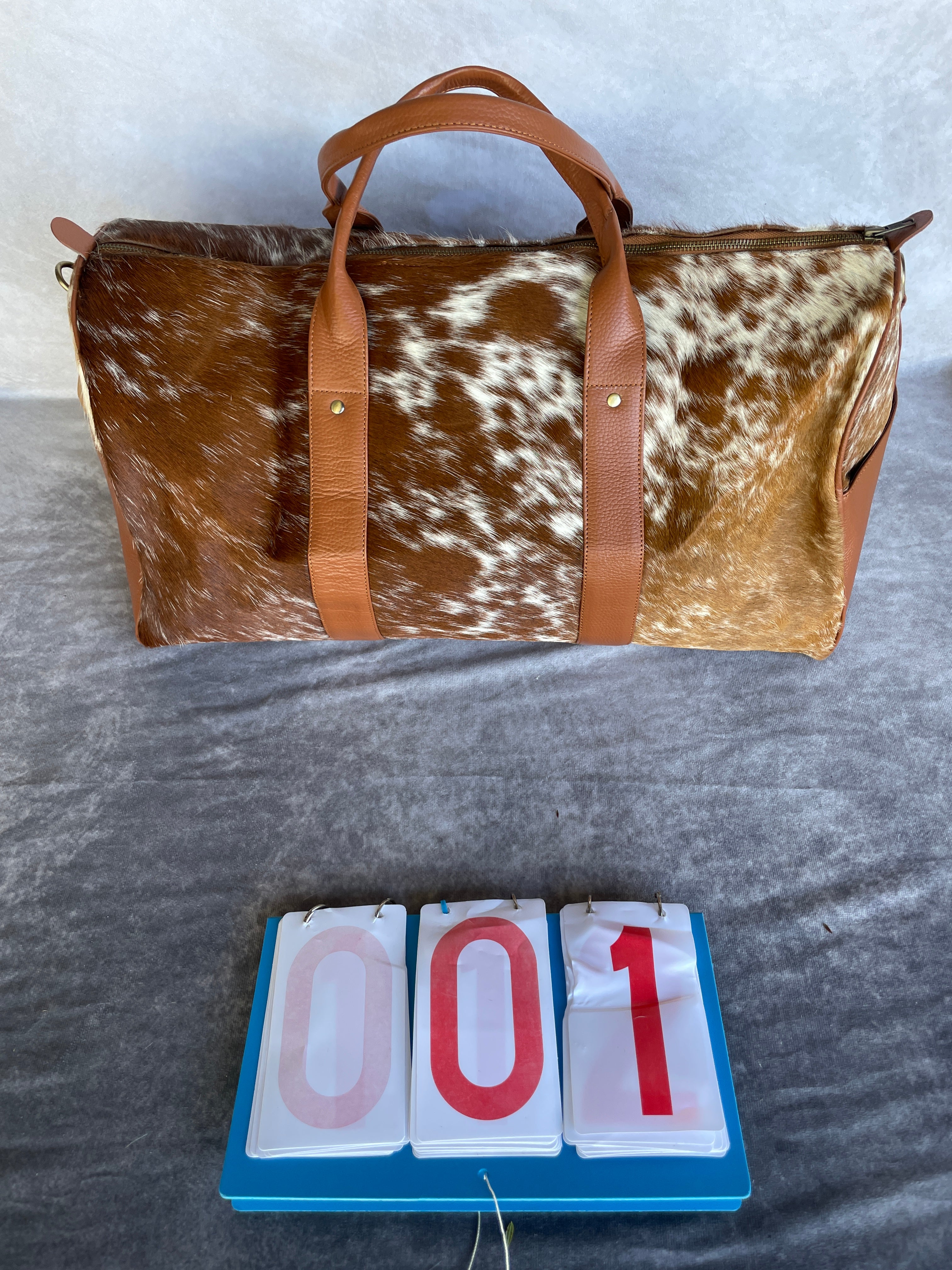 Cowhide Duffel Bags - Large