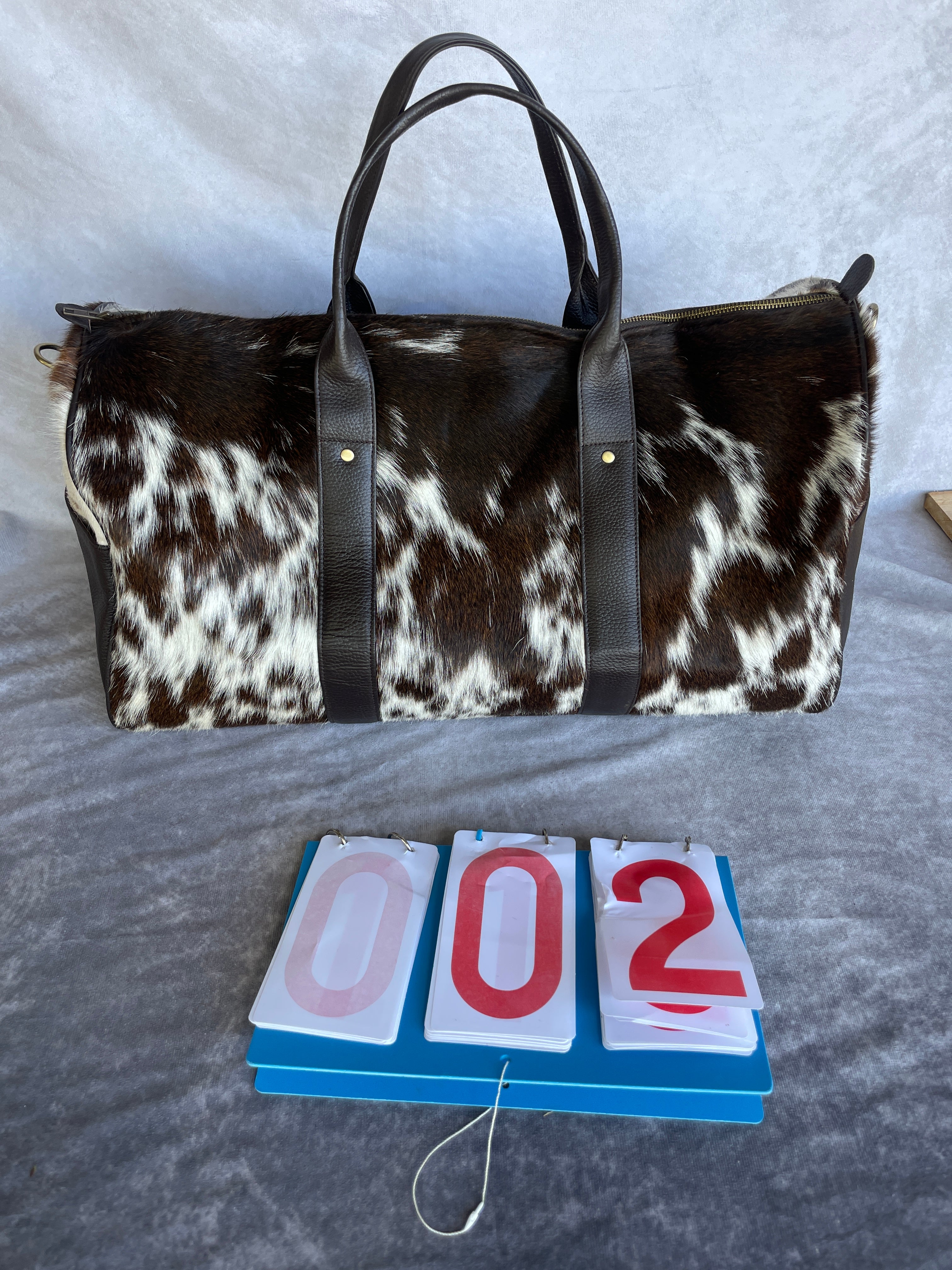 Cowhide Duffel Bags - Large