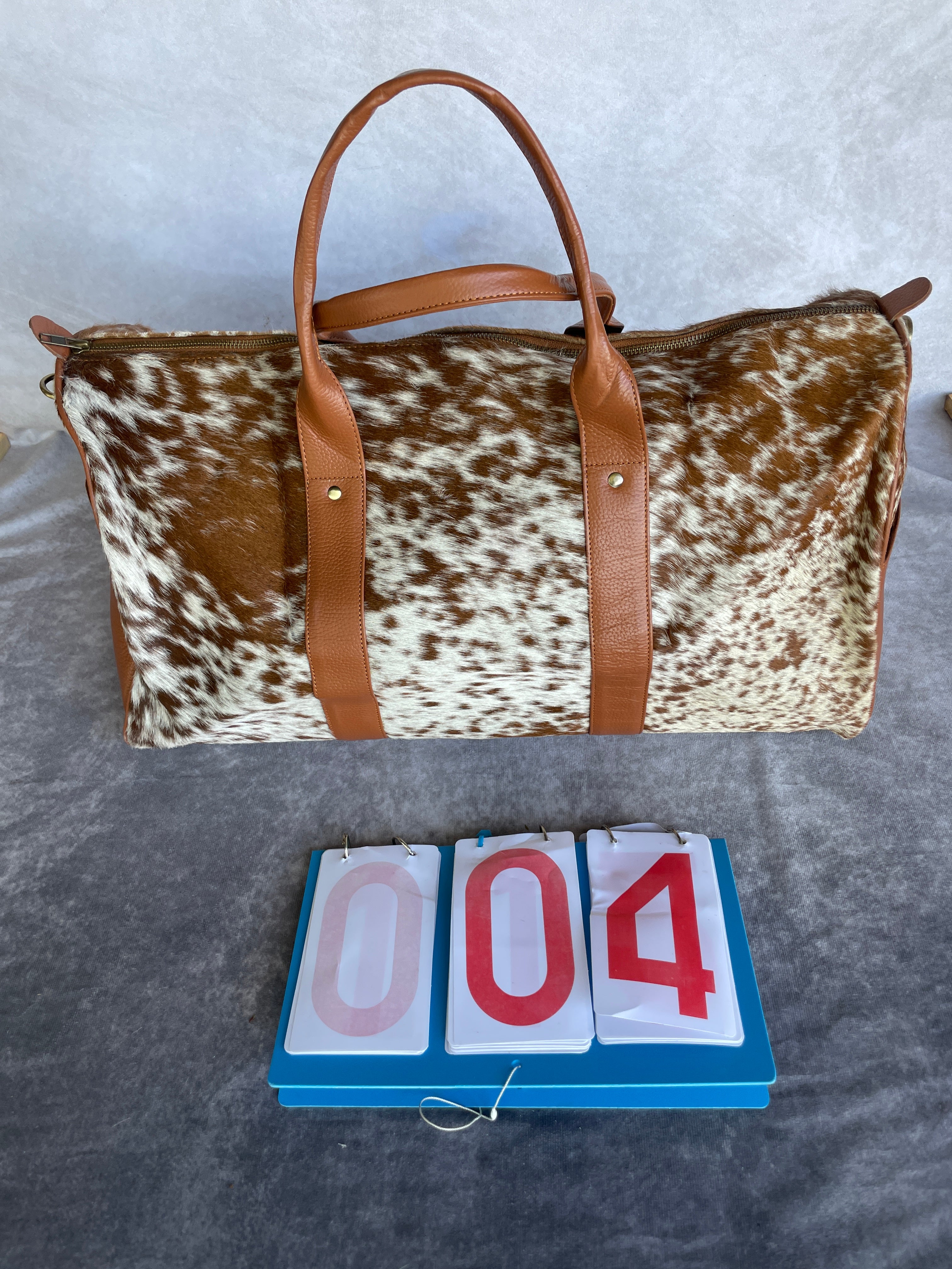 Cowhide Duffel Bags - Large
