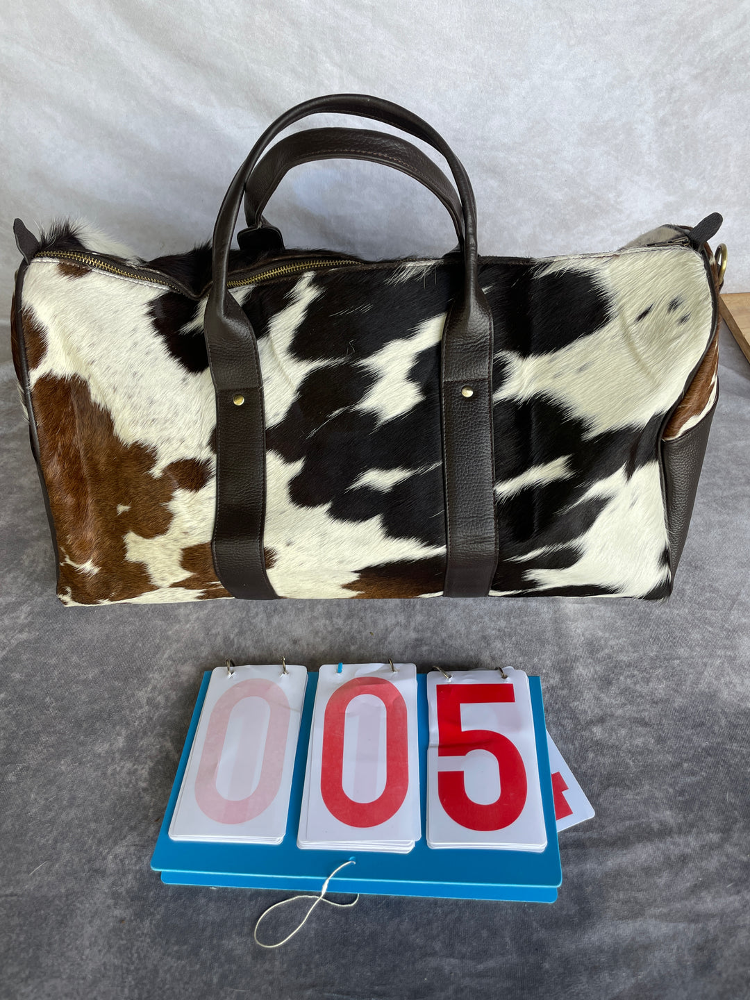 Cowhide Duffel Bags - Large