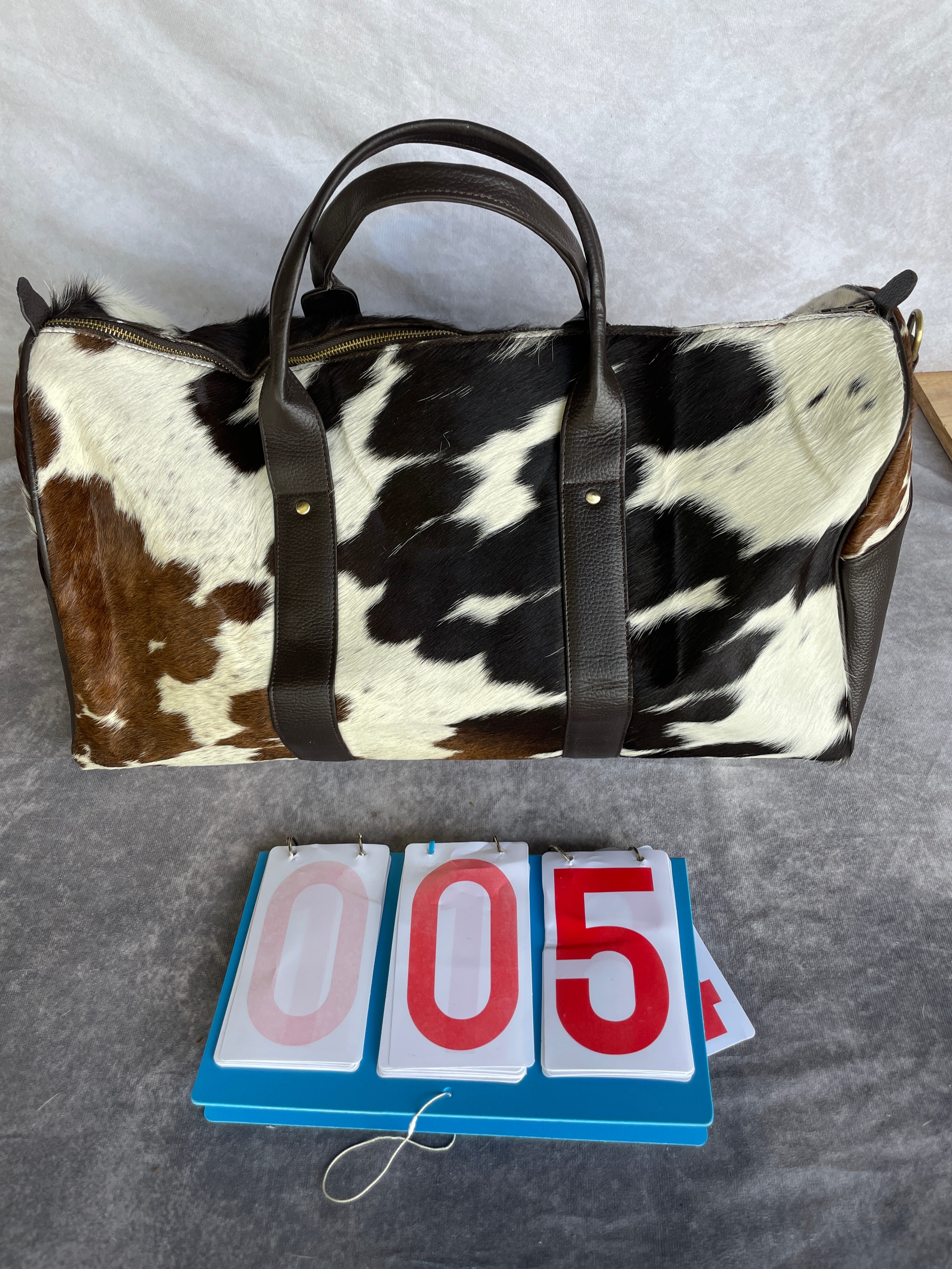 Cowhide Duffel Bags - Large