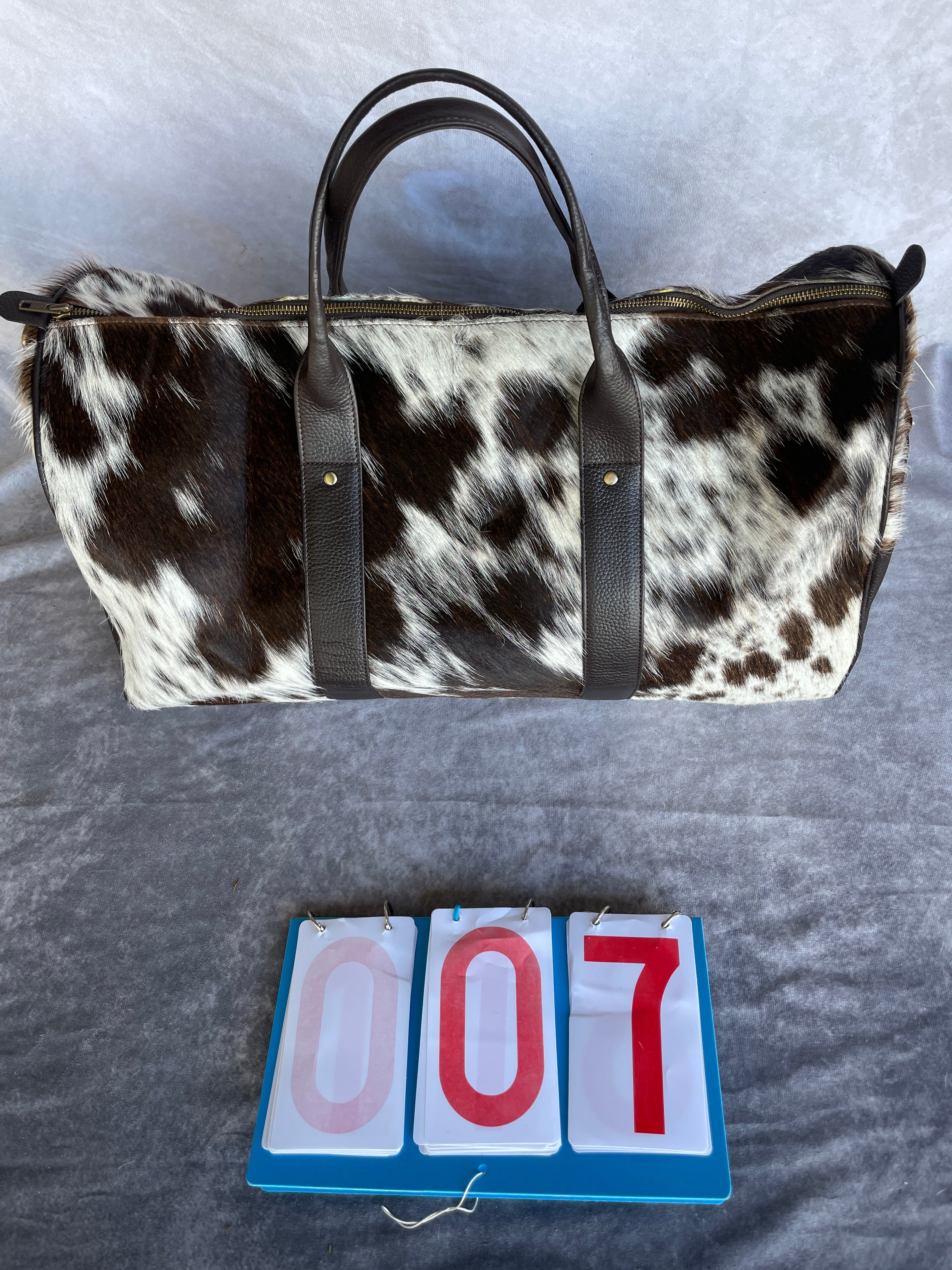 Cowhide Duffel Bags - Large