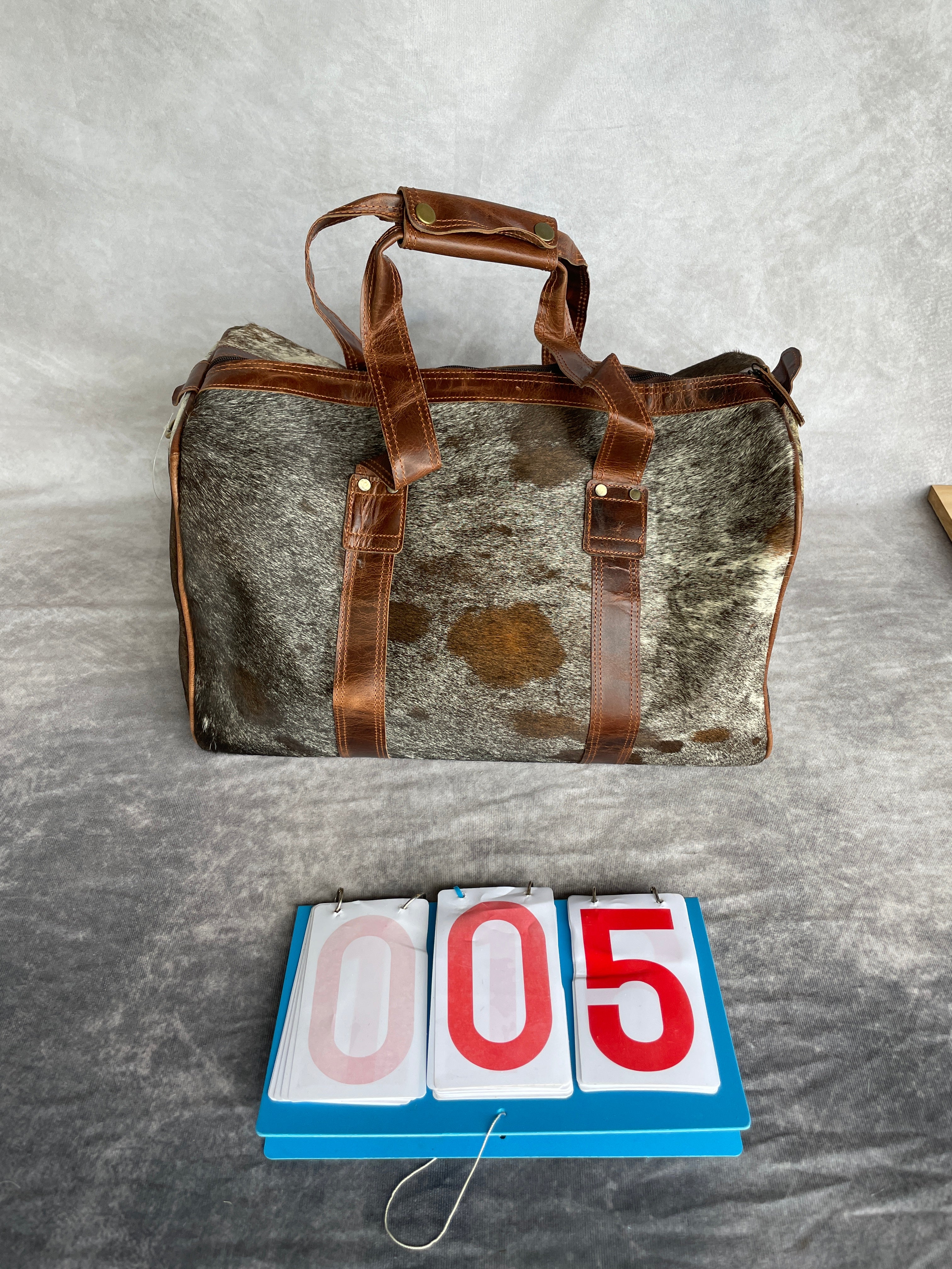 Cowhide Duffel Bags - Medium