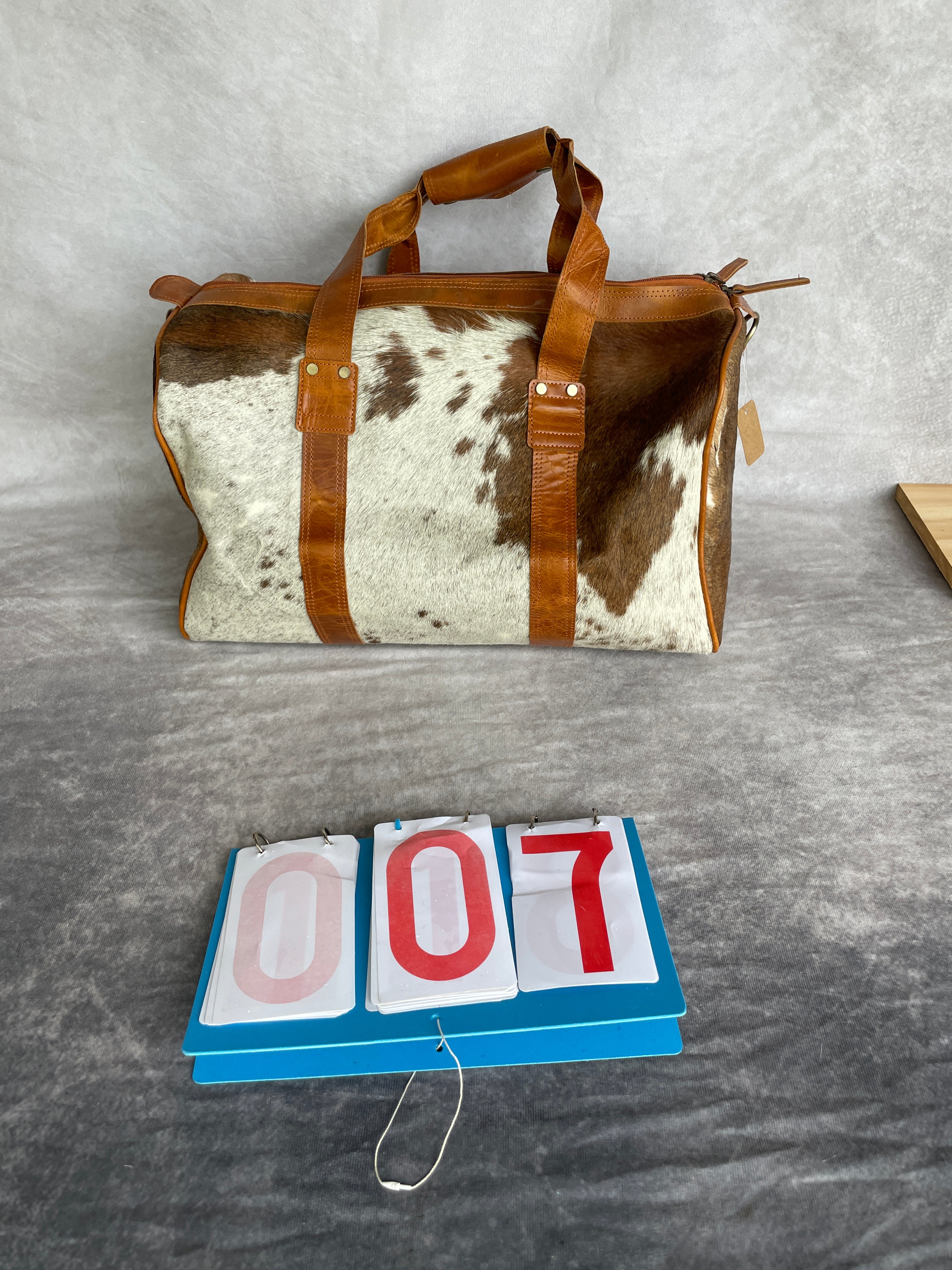 Cowhide Duffel Bags - Medium