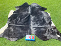 Cowhide 49 Black with a touch of White