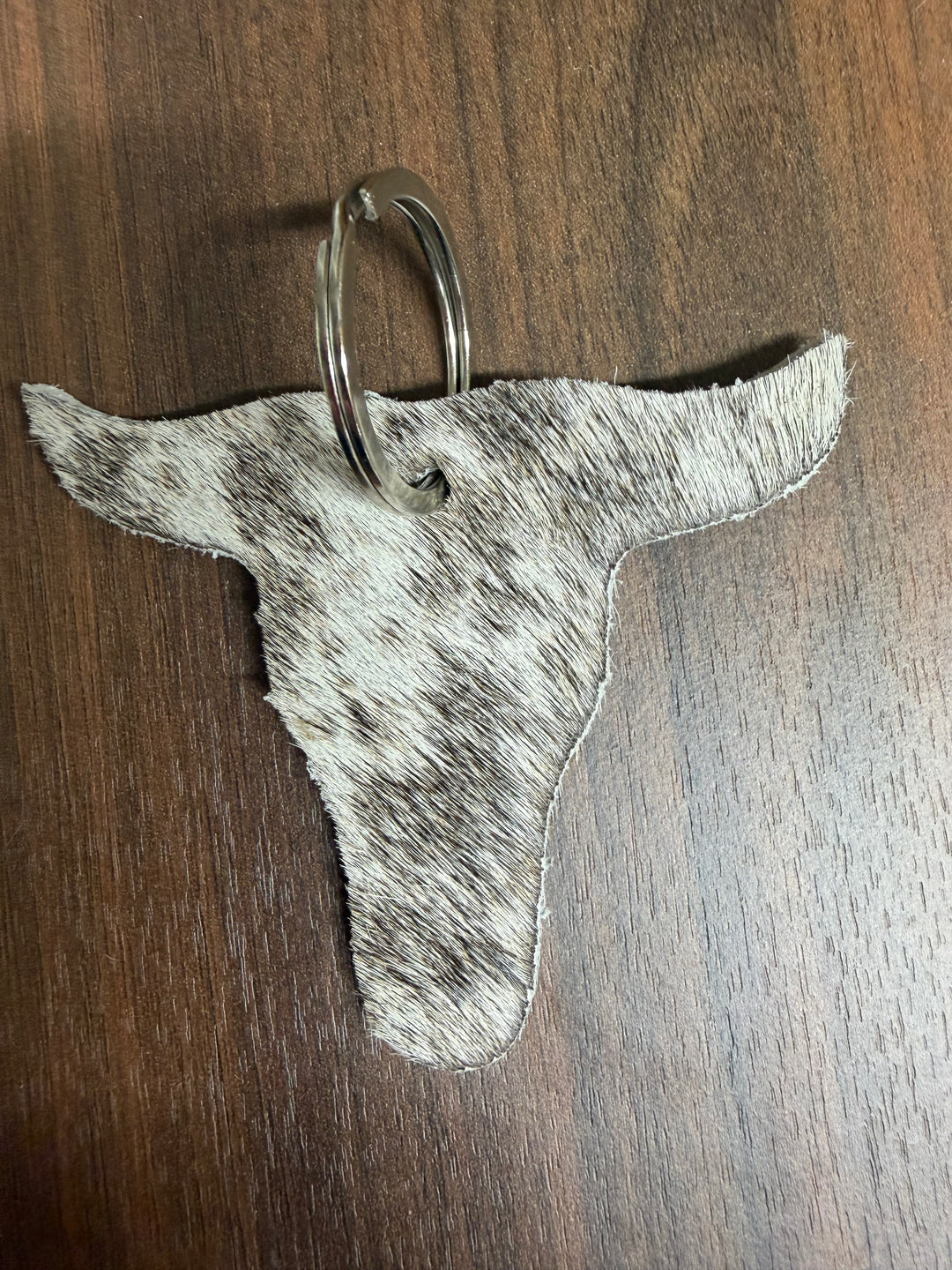 Cowhide Keyring