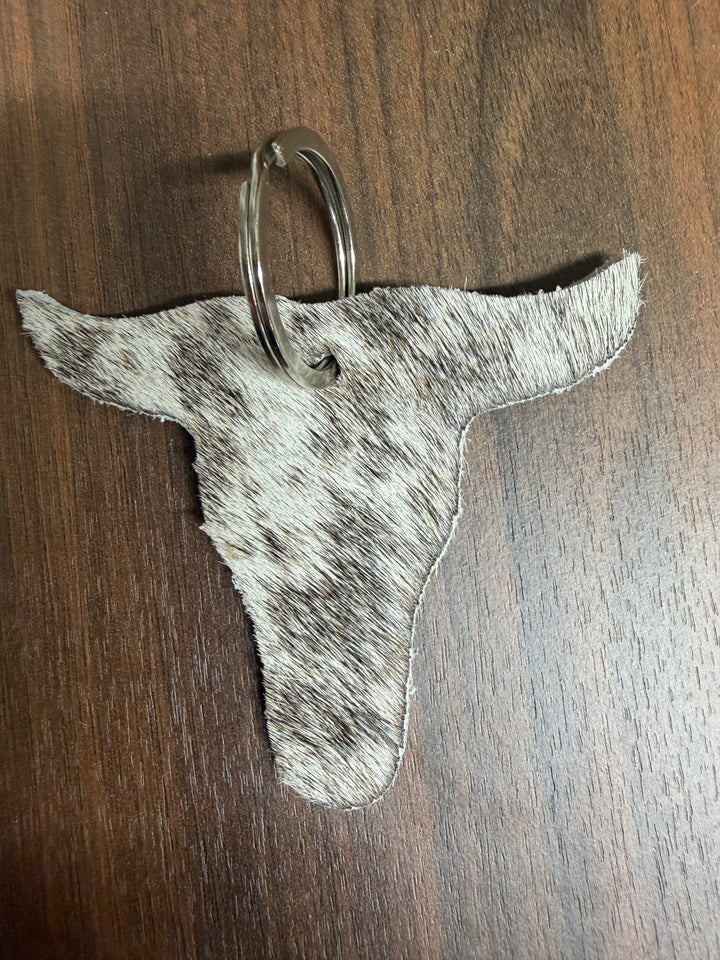 Cowhide Keyring
