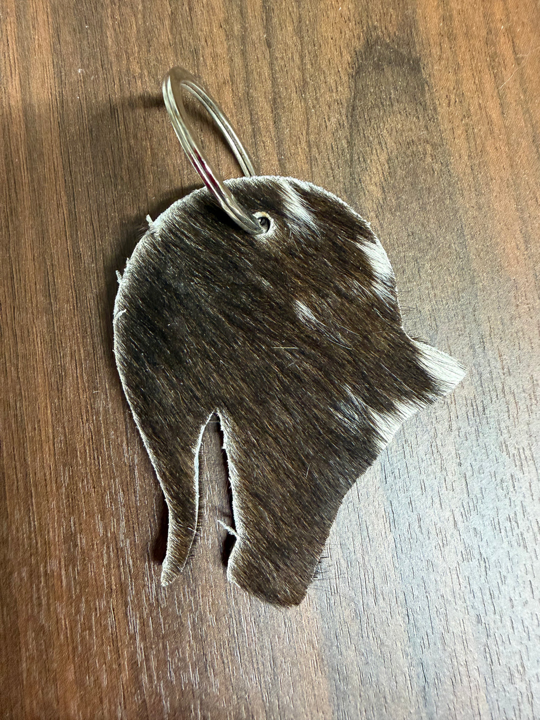 Cowhide Keyring