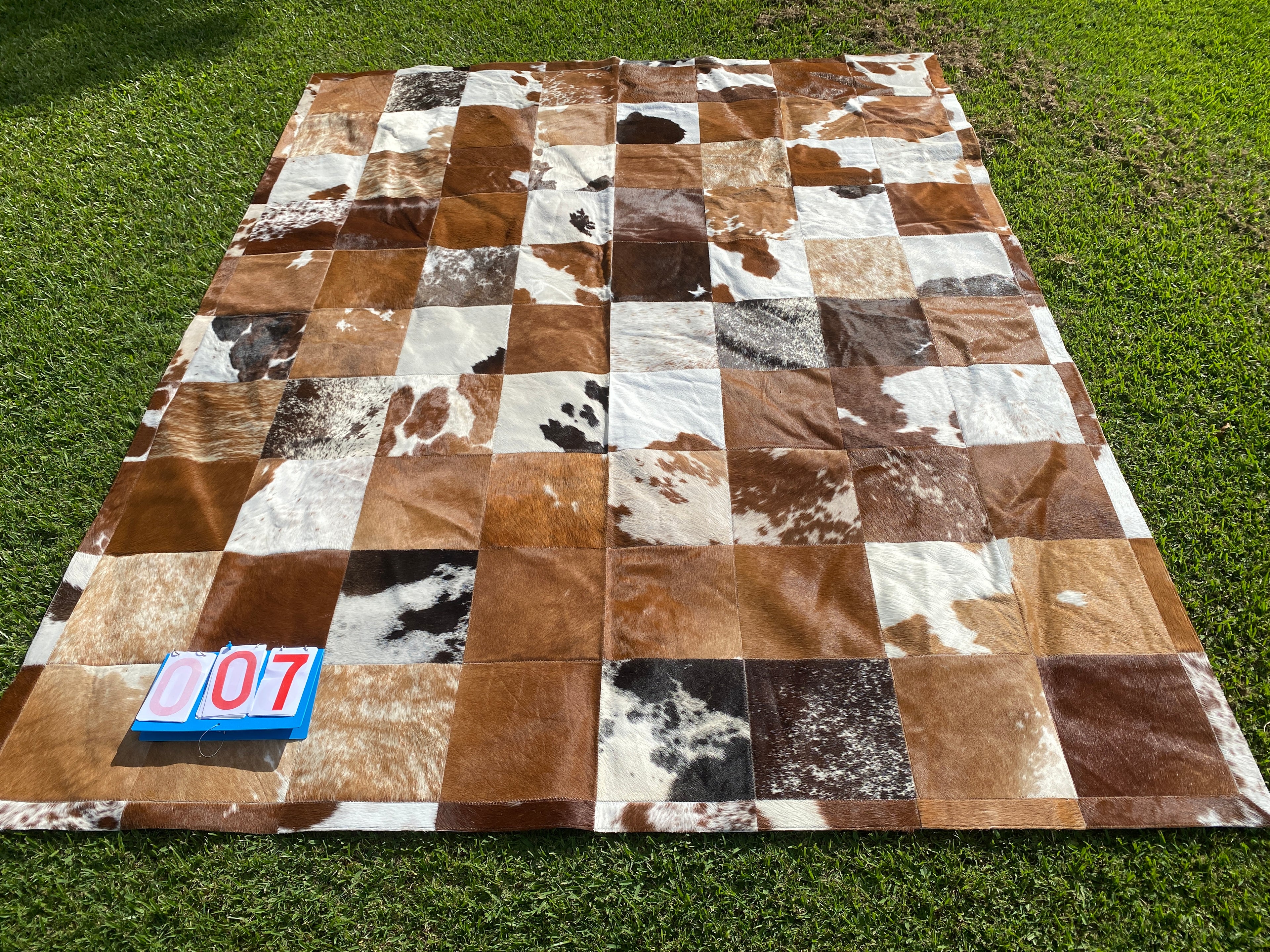 Cowhide - Patchwork Rug 07