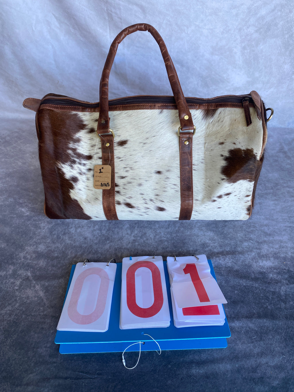 Cowhide Duffel Bags - Small