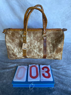 Cowhide Duffel Bags - Small