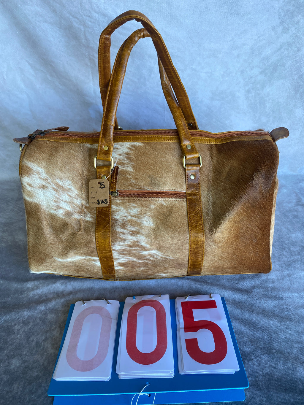Cowhide Duffel Bags - Small