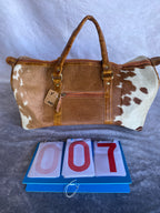 Cowhide Duffel Bags - Small