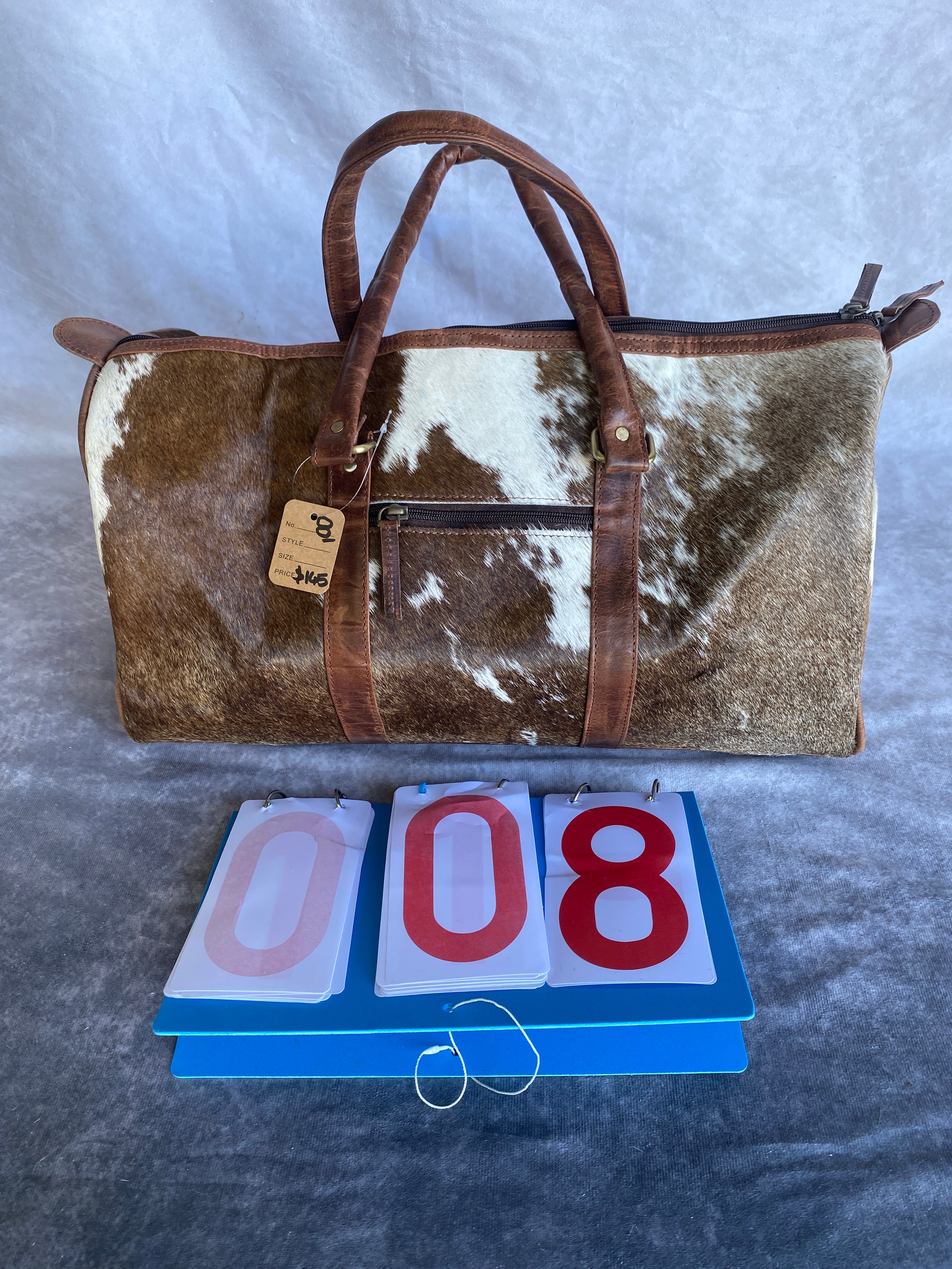 Cowhide Duffel Bags - Small