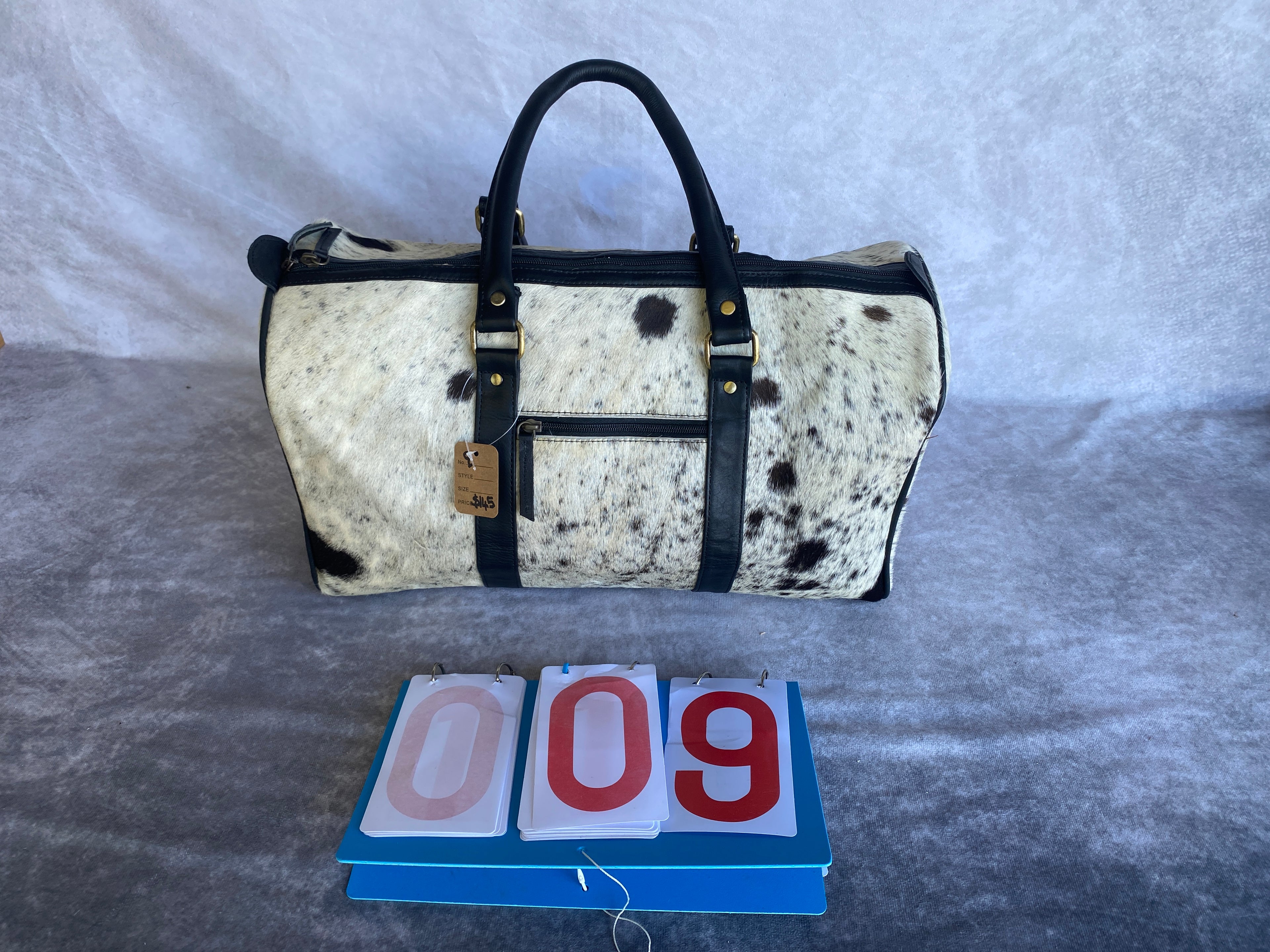 Cowhide Duffel Bags - Small