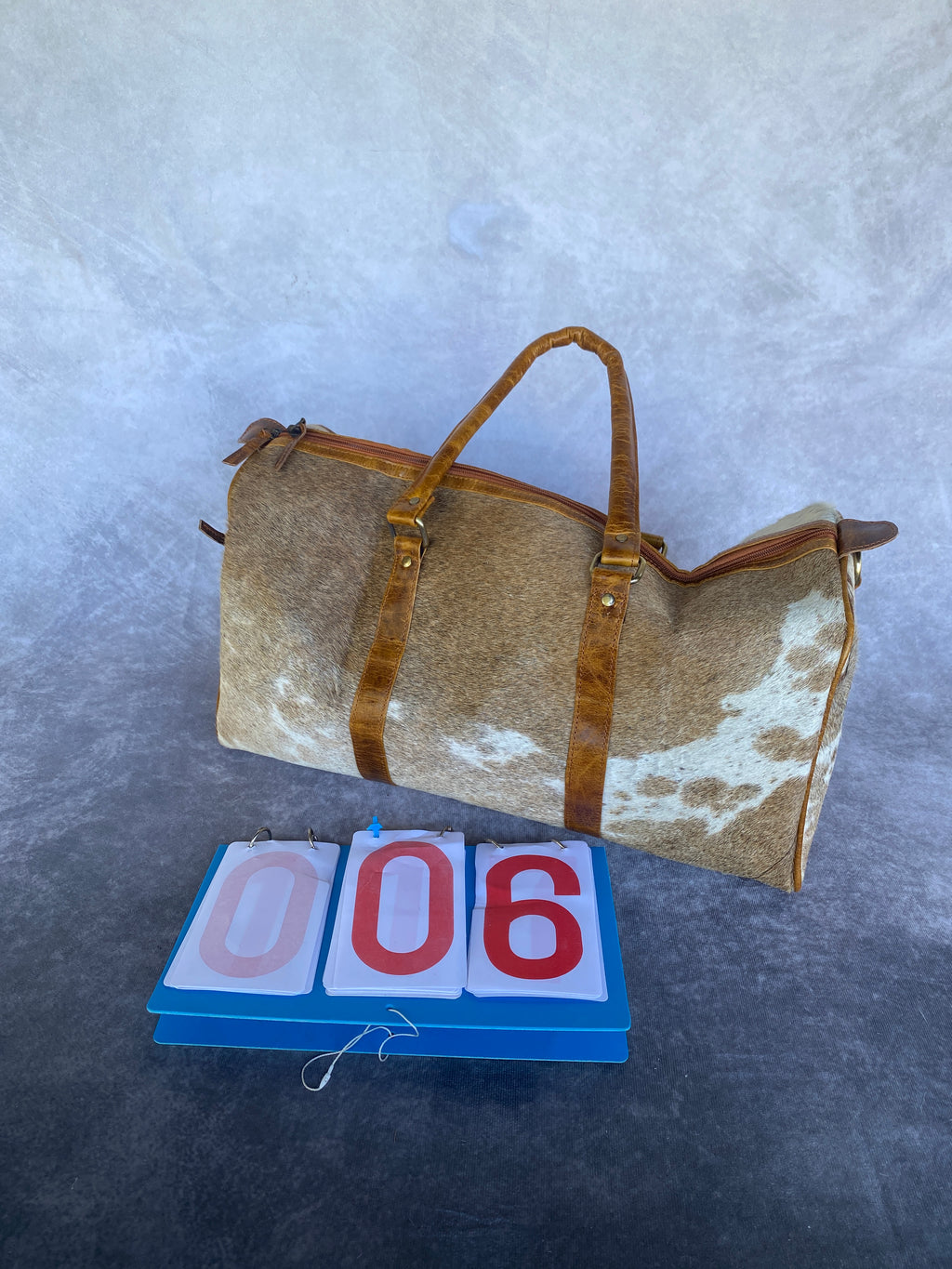 Cowhide Duffel Bags - Small