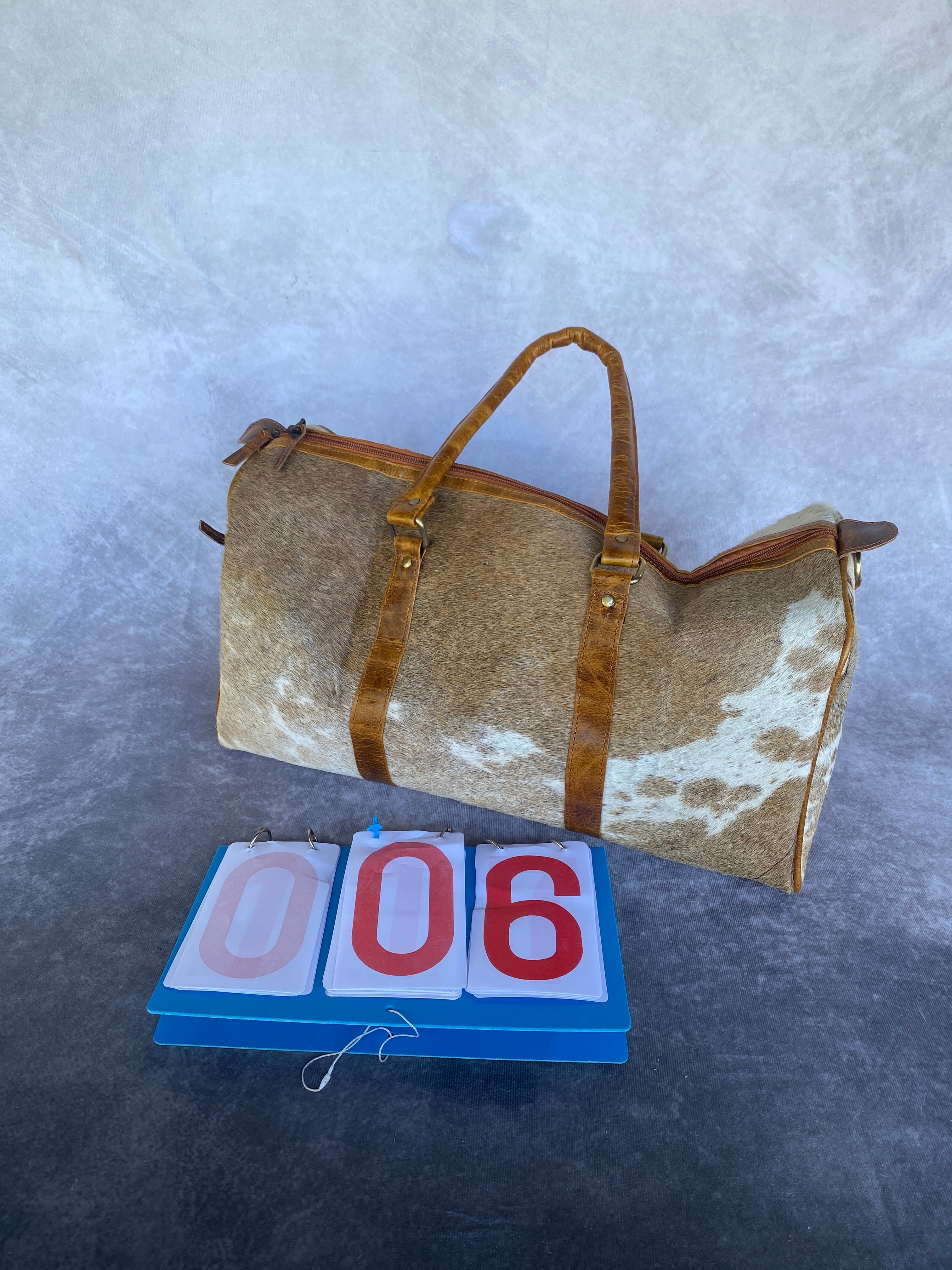 Cowhide Duffel Bags - Small