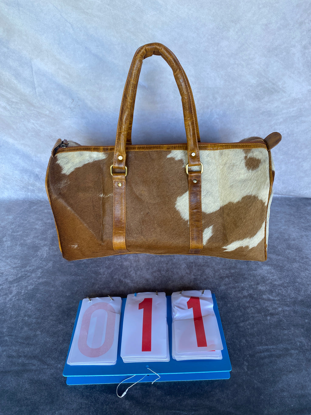 Cowhide Duffel Bags - Small