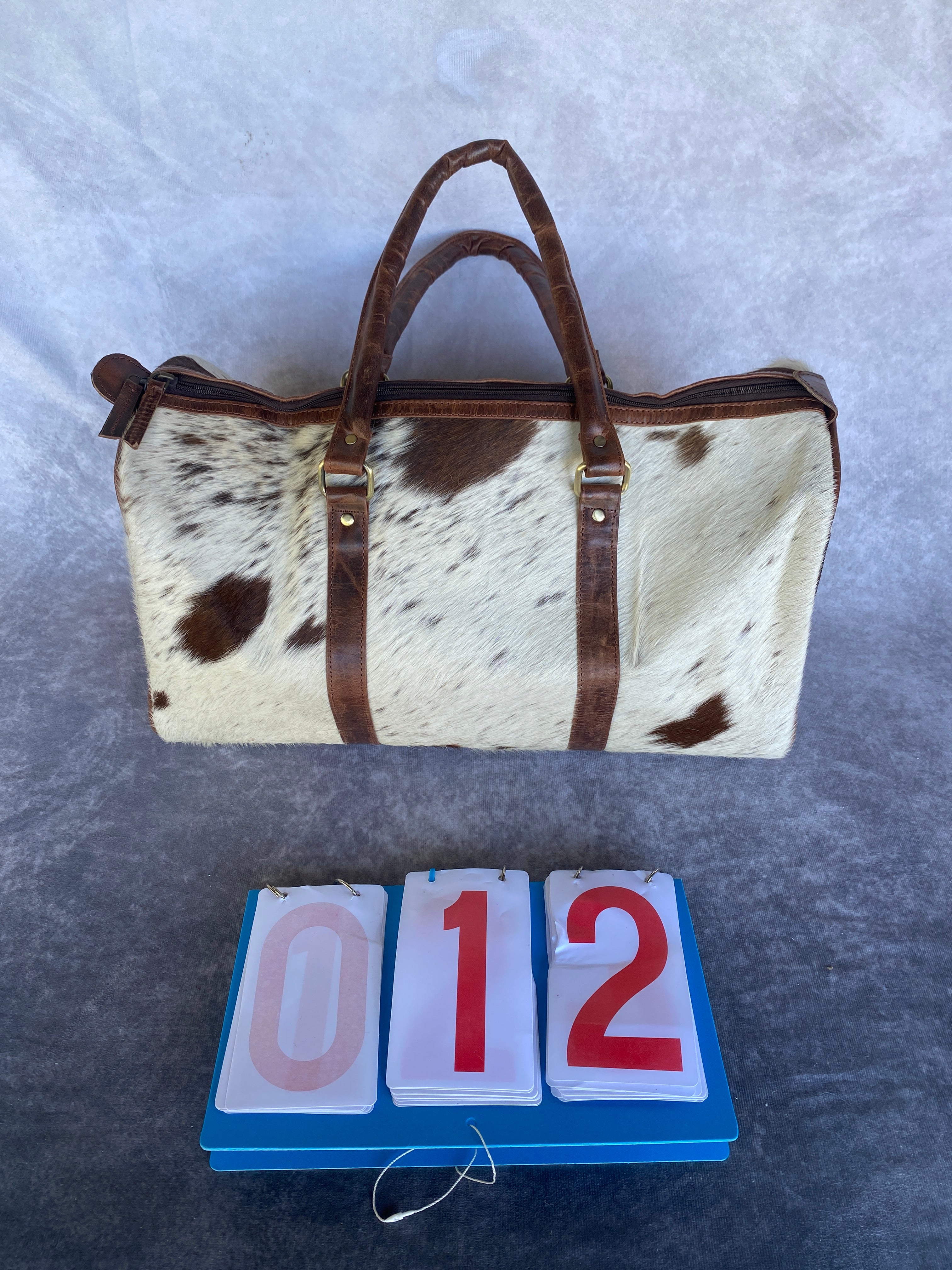 Cowhide Duffel Bags - Small