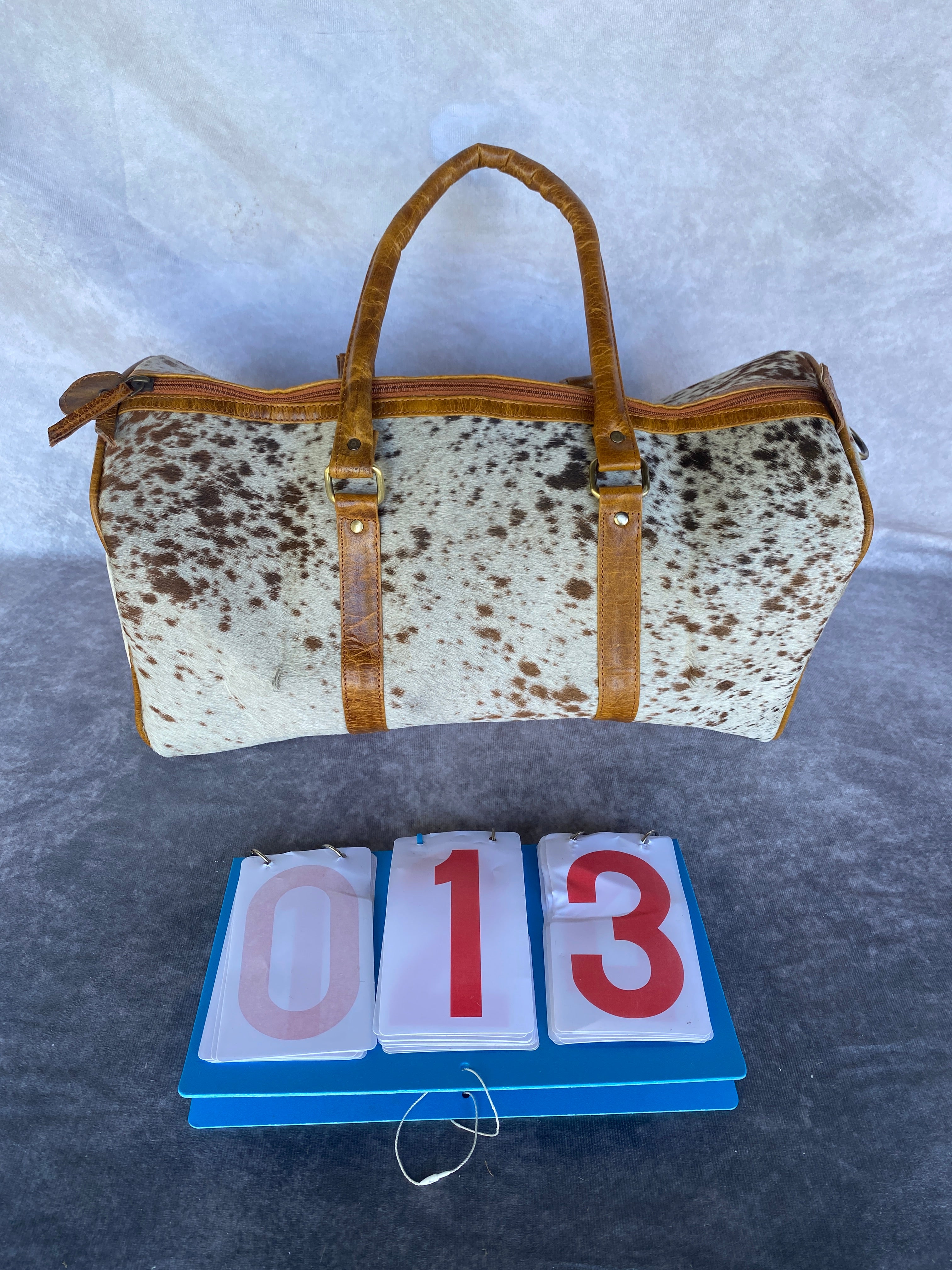 Cowhide Duffel Bags - Small