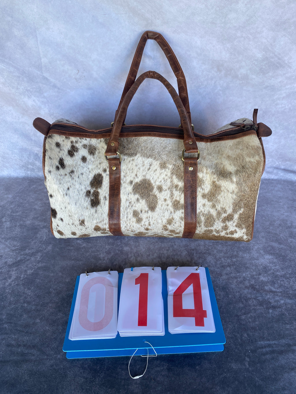 Cowhide Duffel Bags - Small
