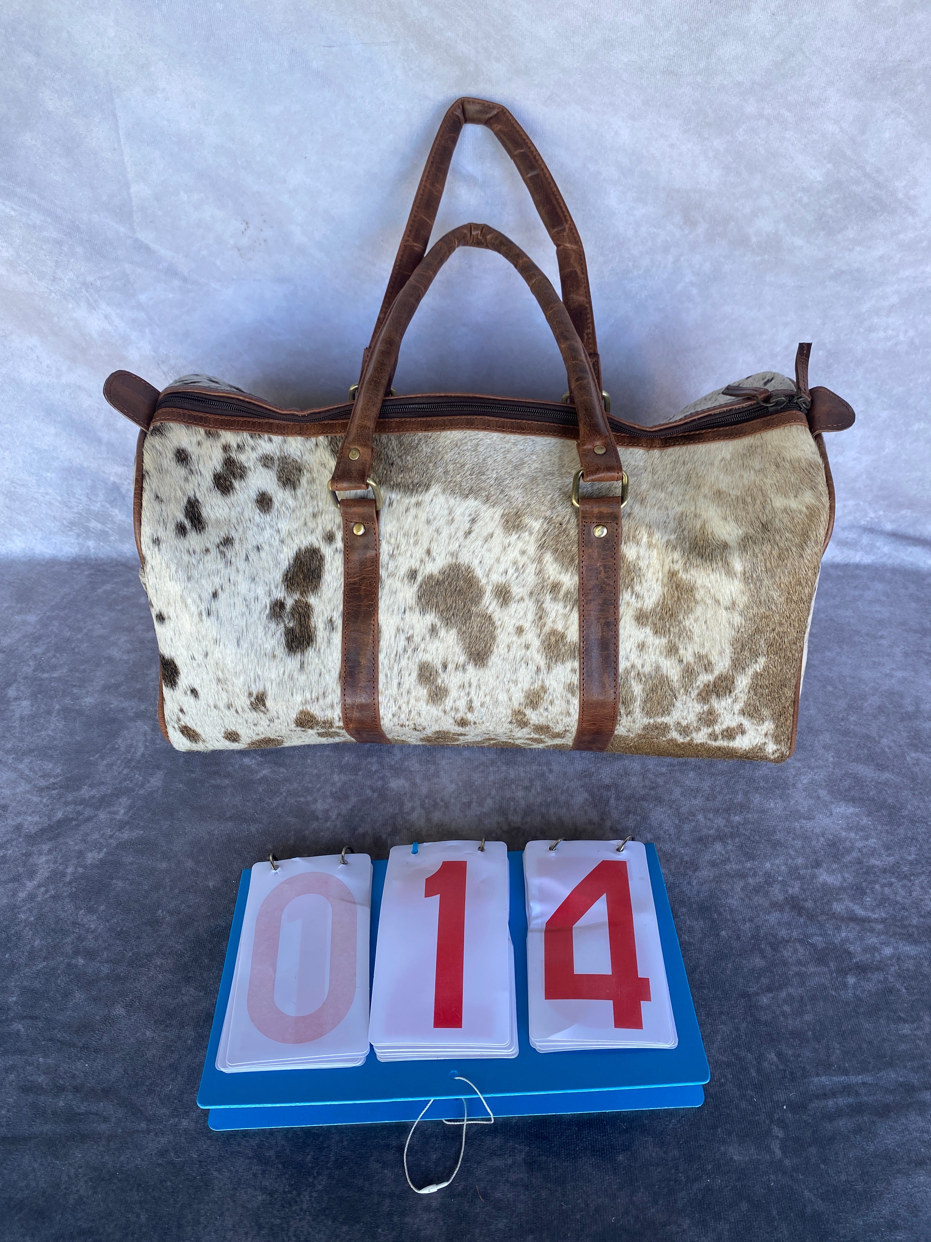 Cowhide Duffel Bags - Small