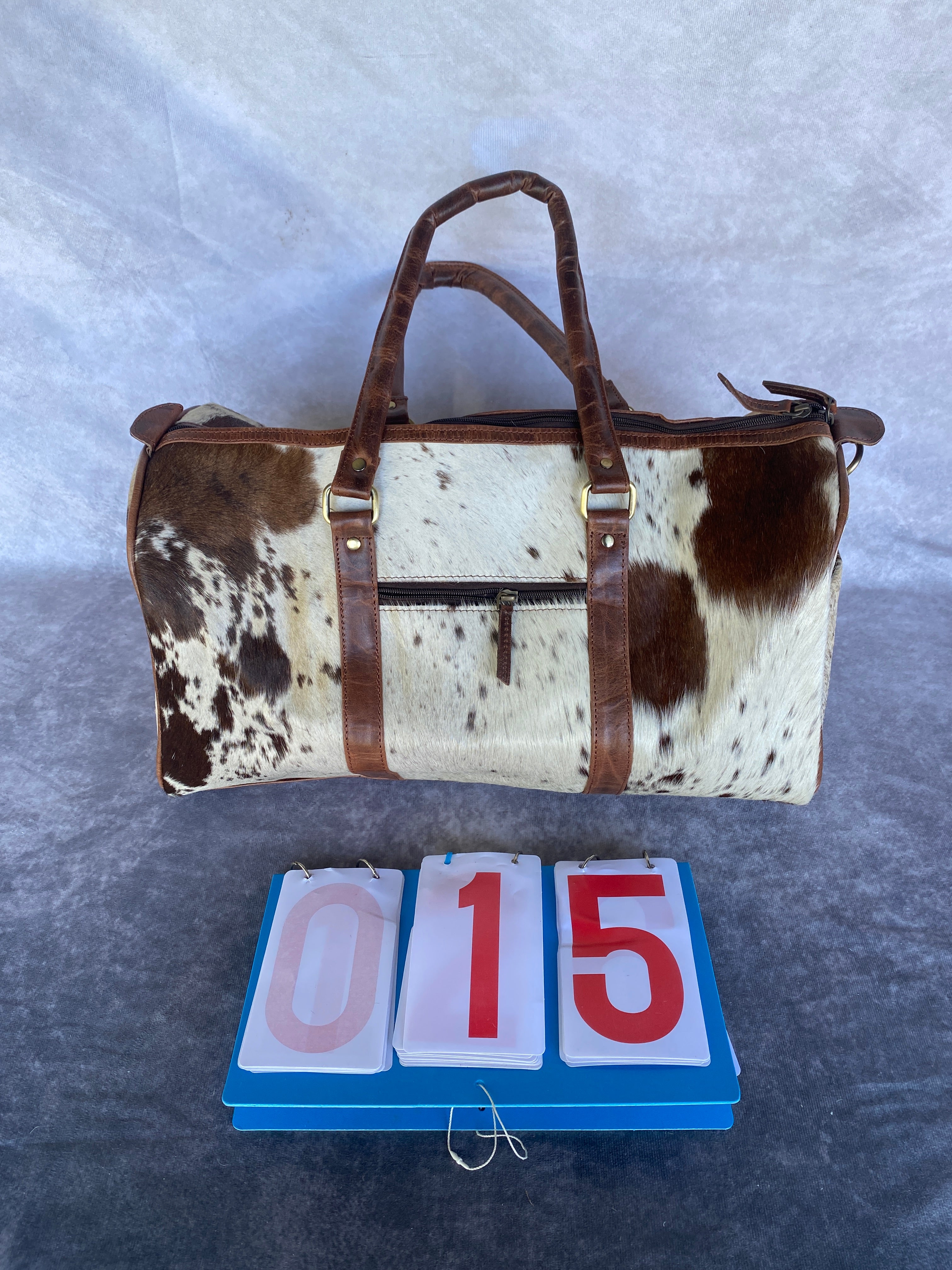 Cowhide Duffel Bags - Small