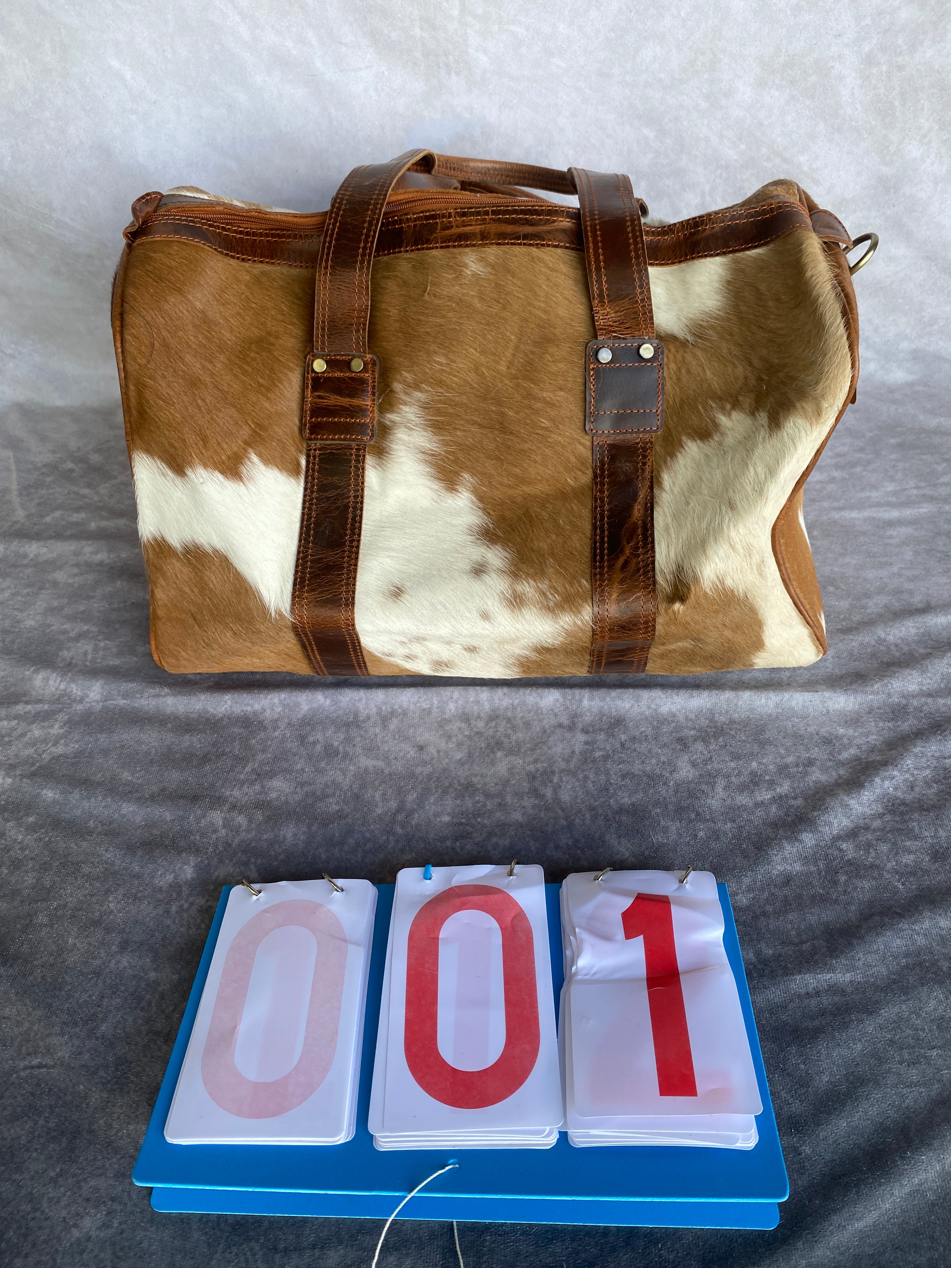 Cowhide Duffel Bags - Medium