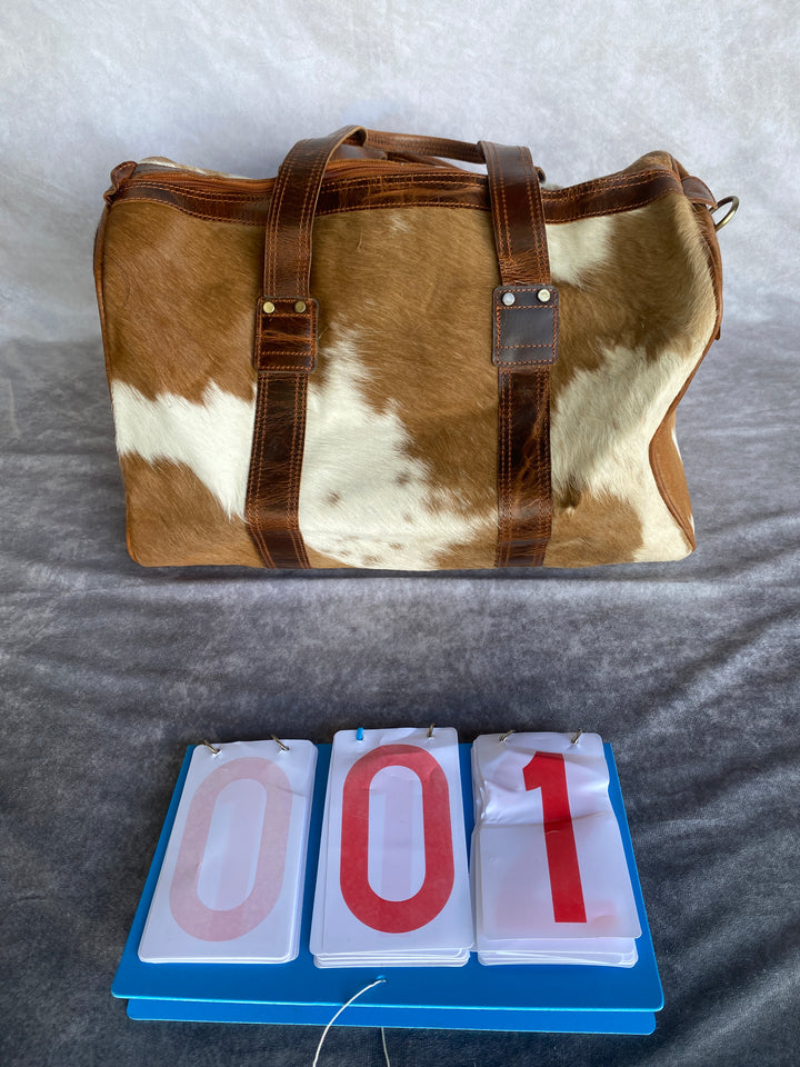 Cowhide Duffel Bags - Medium