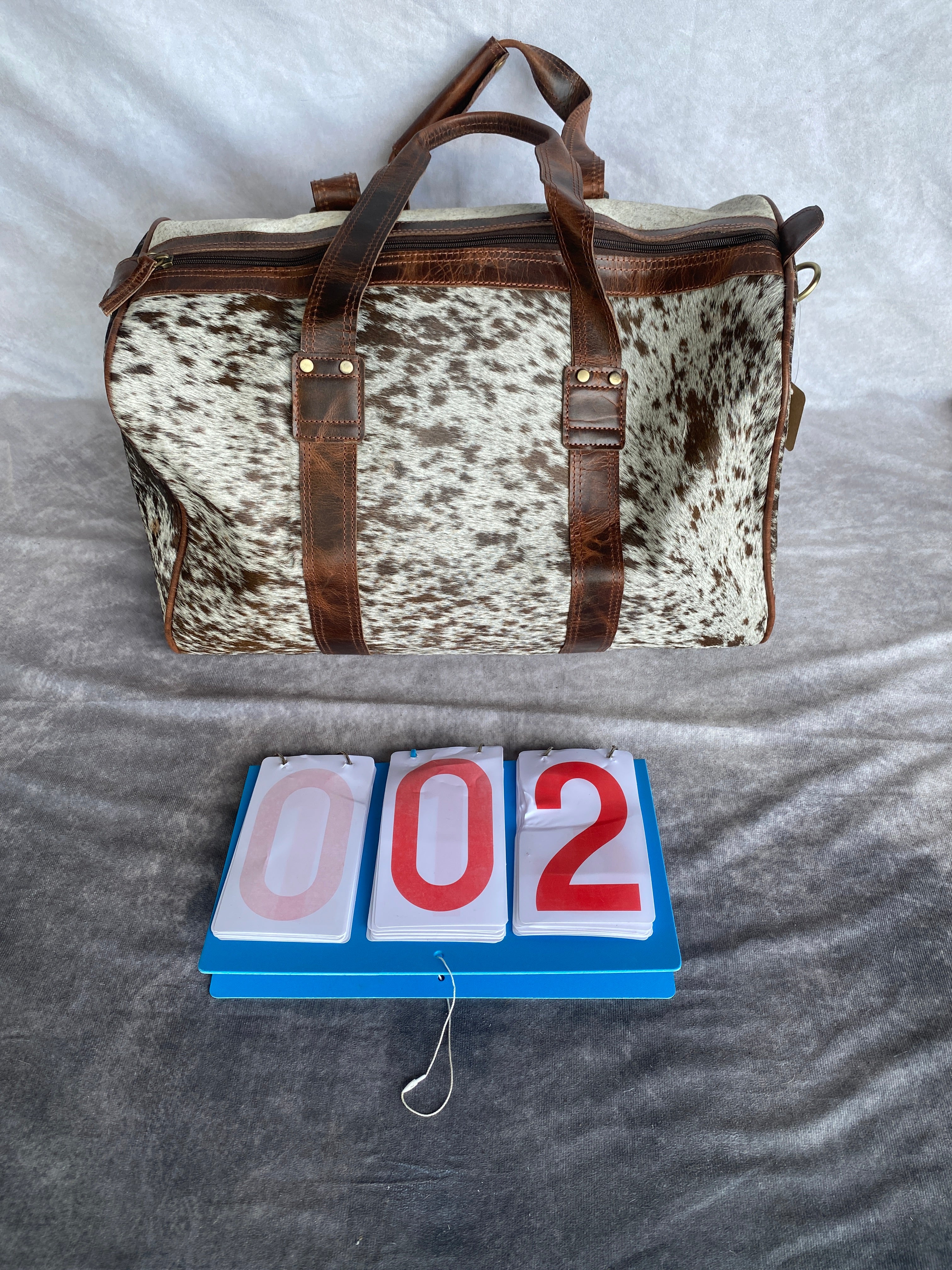 Cowhide Duffel Bags - Medium